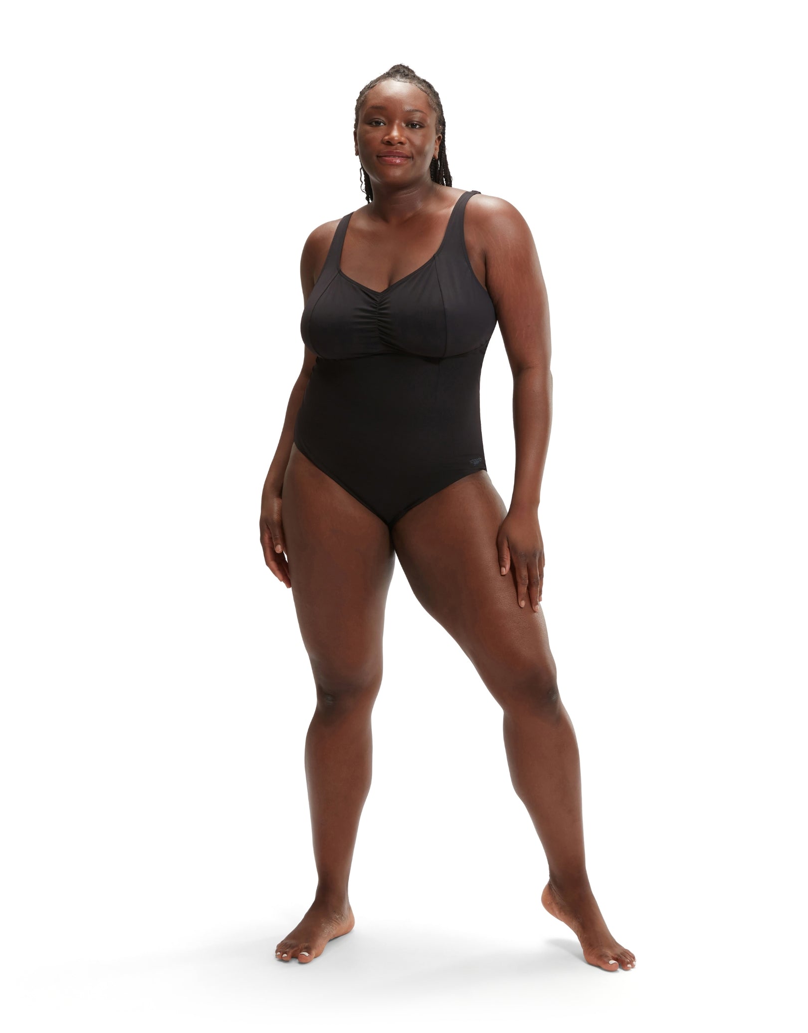 Speedo Shaping AquaNite Swimsuit - Black, Simply Swim
