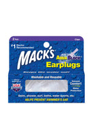 Mack's -Aqua Block Ear Plugs - 2 Pairs - Clear -