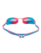 Aqua Sphere - Fastlane Swim Goggles - Limited Edition Titanium Mirrored Lens - Pink/Blue - Product Back