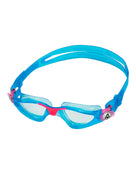 Aquasphere - Kayenne Junior Goggles - Clear Lens - Aqua Blue/Pink