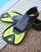 Aqua Sphere - Microfins - Yellow/Black - Product in Use