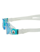 Aquasphere - Kayenne Junior Goggles - Tinted Lens - Transparent/Aqua Blue - Side