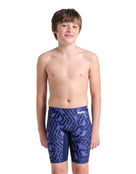 Arena - Boys Escape Swim Jammer - Navy/Team - Model Front
