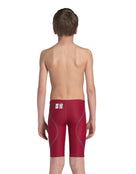 Arena - Boys Powerskin ST NEXT Jammer - Deep Red - Model Back