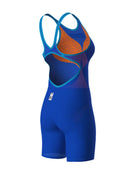 Arena - Limited Edition Powerskin Carbon Air 2 Full Body Short Leg - Neon Blaze Blue - Product Back