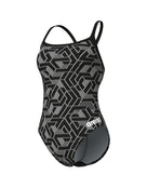 Arena - Escape Challenge Back Swimsuit - Black Team - Product Front