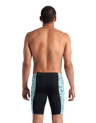Arena - Escape Swim Jammer - Black/Water - Model Back