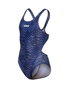 Arena - Girls Kikko Pro Tech Back Swimsuit - Navy/Multi - Product Front