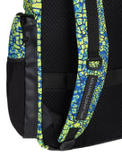 Arena - Limited Edition One Go 45L Backpack - Snakeskin Green - Product Back Close Up