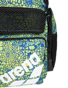 Arena - Limited Edition One Go 45L Backpack - Snakeskin Green - Product Front Close Up
