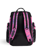 Arena - Limited Edition One Go 45L Backpack - Snakeskin Pink - Product Back