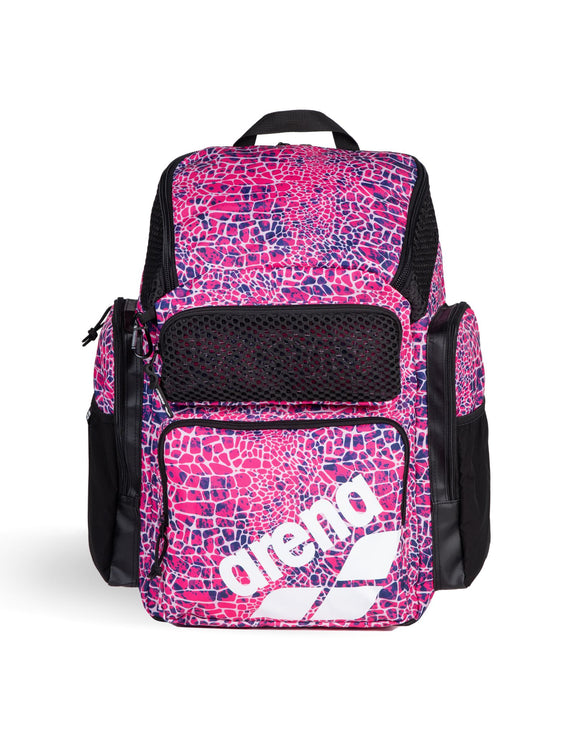 Arena - Limited Edition One Go 45L Backpack - Snakeskin Pink - Product Front