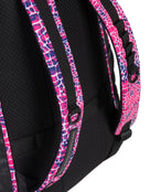 Arena - Limited Edition One Go 45L Backpack - Snakeskin Pink - Product Back Close Up