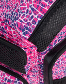 Arena - Limited Edition One Go 45L Backpack - Snakeskin Pink - Product Front Close Up