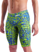 Arena - Limited Edition Powerskin ST NEXT Jammer - Snake Green - Model Front/Side