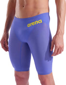 Arena - Mens Limited Edition Powerskin Carbon Air 2 Jammer - Dusk/Coral - Model Front Close Up