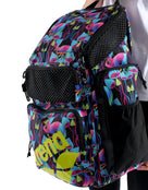 Arena - Multi Chameleon One Go 45L Backpack - Limited Edition - Product Front/Side Close Up