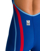 Powerskin Carbon Core FX Kneeskin Open Back - Ocean Blue