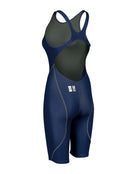 Arena - Womens Powerskin ST NEXT Open Back - Navy - Product Back