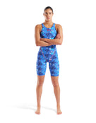 Arena - Womens Limited Edition Powerskin ST NEXT Open Back - Splashy Multi - Model Front Full Body