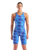 Arena - Womens Limited Edition Powerskin ST NEXT Open Back - Splashy Multi - Model Front