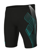 Arena - Sea Water Swim Jammer - Black/Water - Product Front