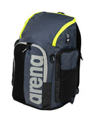 Arena - Spiky III Backpack - 45L - Navy/Neon Yellow - Product Front/Side