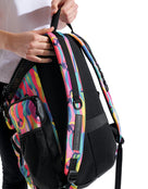 Arena - Tropical Delight One Go 45L Backpack - Limited Edition - Product Back Close Up