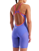 Arena - Womens Limited Edition Powerskin Carbon Air 2 Full Body Short Leg - Dusk/Coral - Model Back Close Up