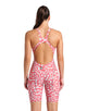 Arena - Limited Edition Powerskin ST NEXT Open Back - Leopard Skin Geranium - Model Front