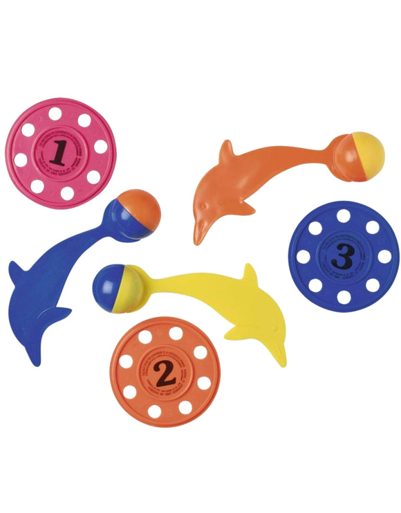 Beco-diving-set with dolphins and discs