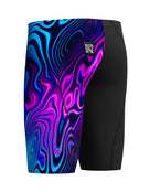Speedo - Boys Fastskin LZR Ignite Swim Jammer - Black/Purple/Blue - Product Back/Side