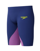 Speedo - Boys Fastskin LZR Ignite Swim Jammer - Navy/Purple - Product Front/Side