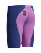 Speedo - Boys Fastskin LZR Ignite Swim Jammer - Navy/Purple - Product Back/Side