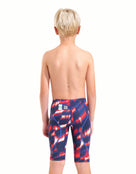 Arena - Boys Limited Edition Powerskin ST Next Jammer - Red/White/Blue - Model Back