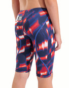 Arena - Boys Limited Edition Powerskin ST Next Jammer - Red/White/Blue - Model Back/Side