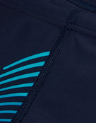 Boys Medley Logo Aquashorts - Navy/Blue