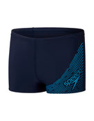 Boys Medley Logo Aquashorts - Navy/Blue