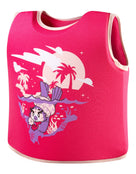 Speedo - Childrens Printed Float Vest - Pink/Purple - Product Back