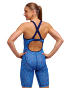 Pebble Beach Fast Legs One Piece Legsuit - Blue
