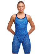Pebble Beach Fast Legs One Piece Legsuit - Blue