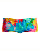 Funky Trunks - Falling Colours Classic Swim Trunks - Multi - Product Front