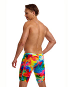 Funky Trunks - Falling Colours Swim Training Jammers - Multi - Model Back/Side