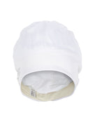 Fashy - Applique Fabric Swim Cap - White - Product Front