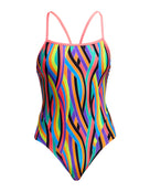 Funkita - Womens Curl Curl Single Strap Swimsuit - Product Front
