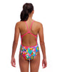 Funkita - Girls Tou By Tou Single Strap Swimsuit - Multi - Model Front