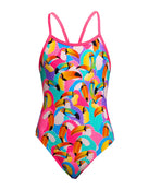 Funkita - Girls Tou By Tou Single Strap Swimsuit - Multi - Product Front