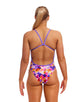 Funkita - Ocean Sunset Single Strap Swimsuit - Purple/Orange - Model Front