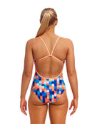 Funkita - Tail End Single Strap Swimsuit - Multi - Model Back