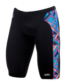 Funky Trunks - Boys Boxed Up Swim Jammer - Black/Multi - Product Front/Side